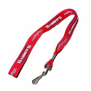 Budweiser Dale jr Red Lanyard with Metal Clip